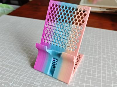 Hollow phone stand