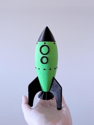 Toy Rocket Kit Card