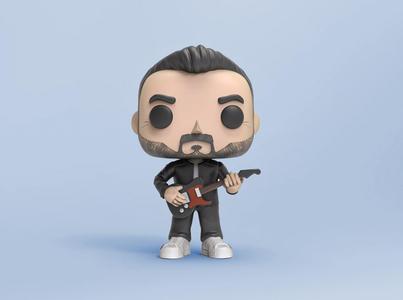 FUNKO SINGER WITH GUITAR