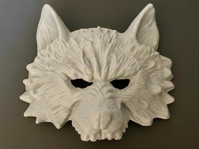 Wolf mask - wearable 