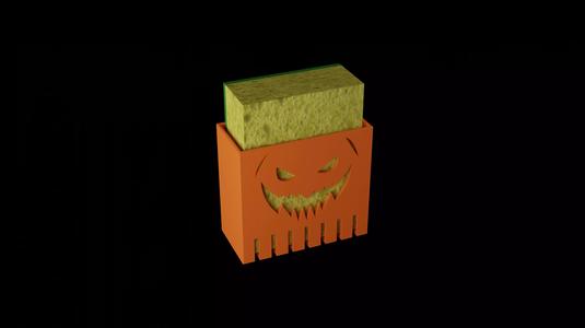 Halloween Sponge Holder