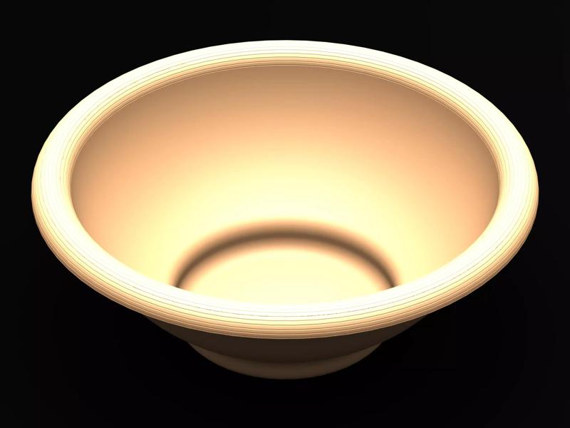 5 Litre Capacity- 30cm Round Plastic Bowl