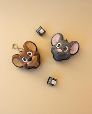 Mouse Clicker Keychain – 3D Printable Fidget Toy