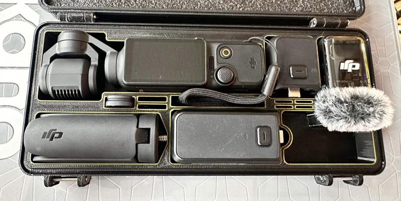 Pocket Case for Pocket 3 Combo - logo DJI