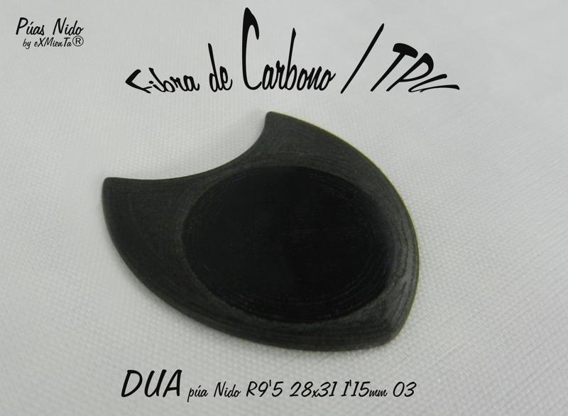DUA-Lise 1'15R10 28x31 guitar pick