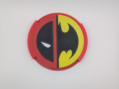 Marvel - DC Crossovers Coasters + Caddy Set 1