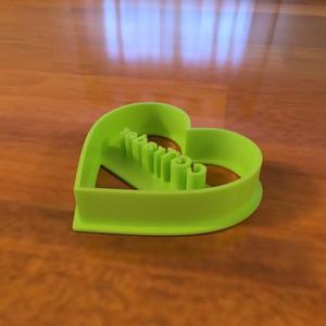 Cookie Cutter with Title  CGTrader