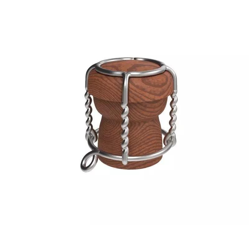 Bottle Cork With Wire