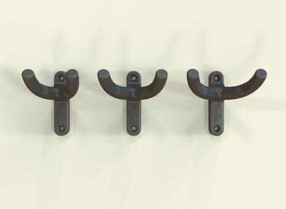 Guitar wall hanger - Set of 3 sizes