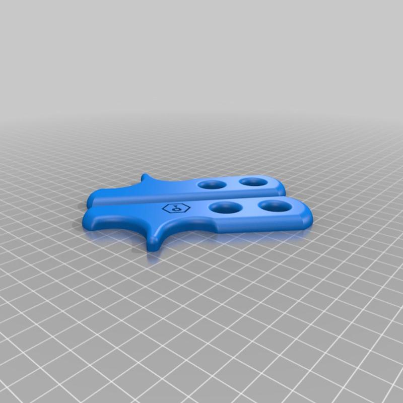 Dummy mini tac tanto knife + grips