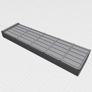 Mini Practice Fretboard  (frets 1-5)