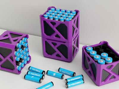 Stackable Battery Box