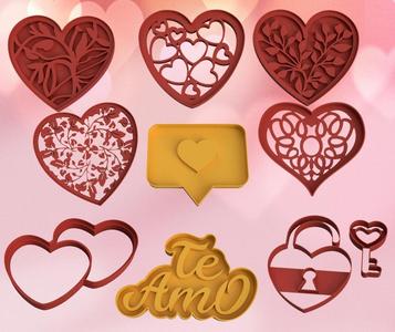 CUTTER OF COOKIES VALENTINE'S DAY