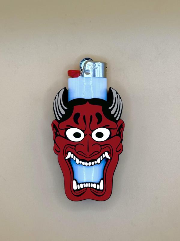 Hannya Mask lighter case