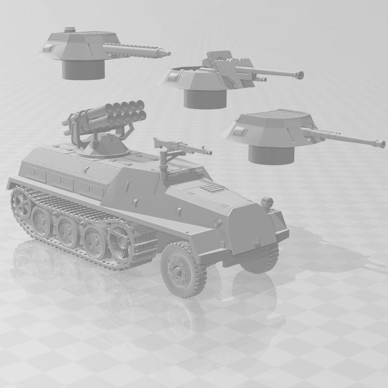 sWS Armored Half-Track for Dust Warfare 1947