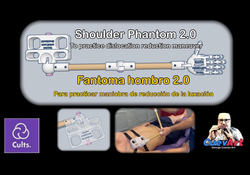 Shoulder dislocation phantom / Fantoma luxación hombro / Shoulder dislocation phantom