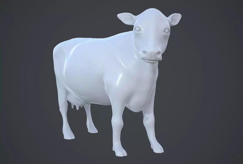 Realistic cow