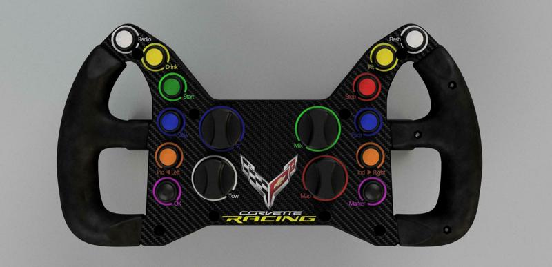 Corvette C8.R Steering Wheel [DIY]