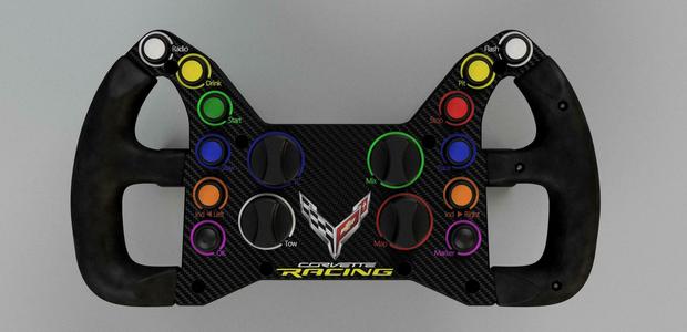 Corvette C8.R Steering Wheel [DIY]