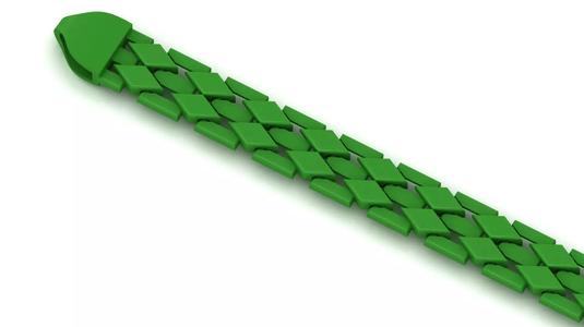 10MM Beautiful Diamond Shape 3D Bracelet