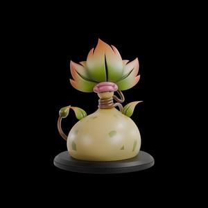 Mega Victreebel Pokemon STL Fanart