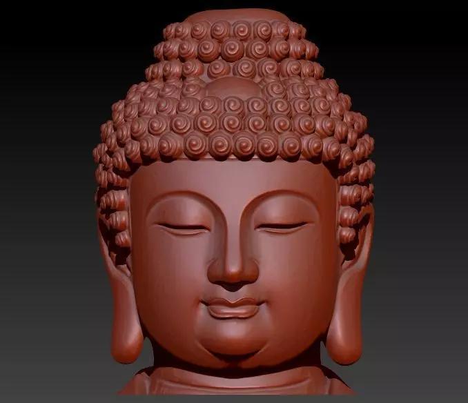 Buddha head pendant Hollow Jewelry