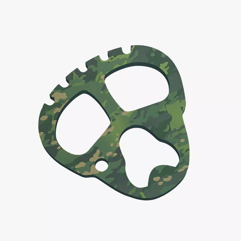 Brass knuckles bottle opener