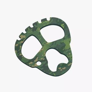 Brass knuckles bottle opener