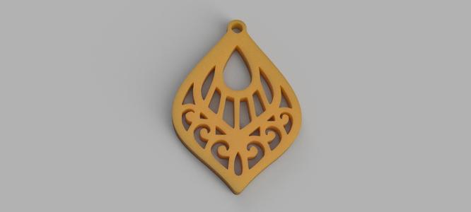 Unique 3D Keychain – Stylish and Easy to Print!