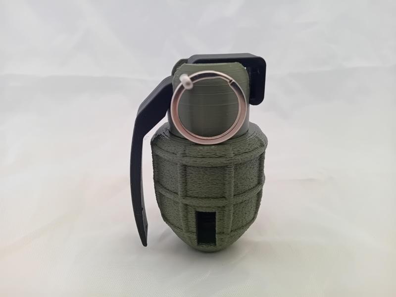 Airsoft Grenade Austrian HG80 Impact Cap Conventional Fuze Cap Gun Ring HG80 Style Sound Grenade "Meteorite" Reusable Grenade