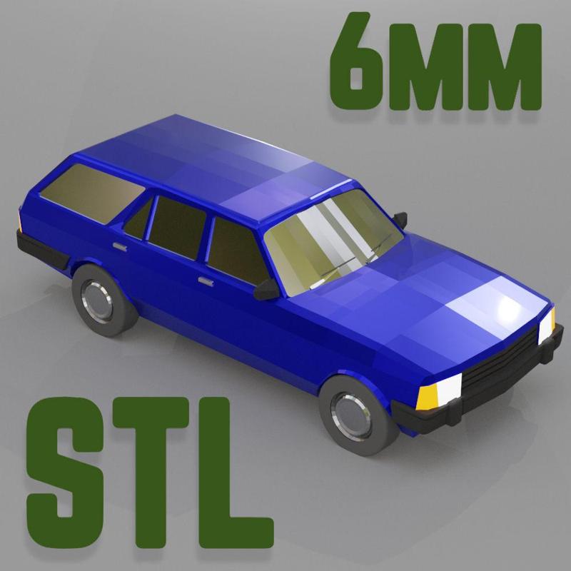 6mm (1:285) 70s-80s Large Estate cars