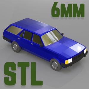 6mm (1:285) 70s-80s Large Estate cars