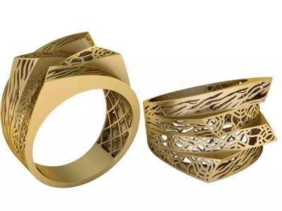 Cage Ring 3D PRINTABLE MODEL