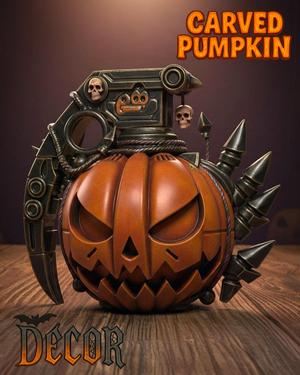 Halloween Grenade Pumpkin – Spooky Decor
