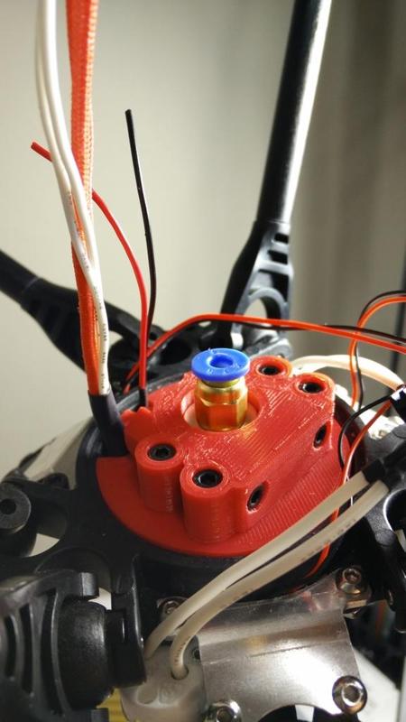 Simple E3D hotend holder for B.I v2.5