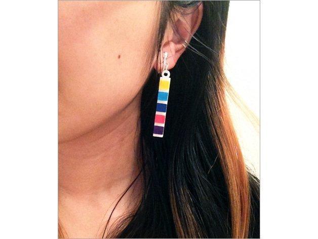 pH Litmus Paper Earrings