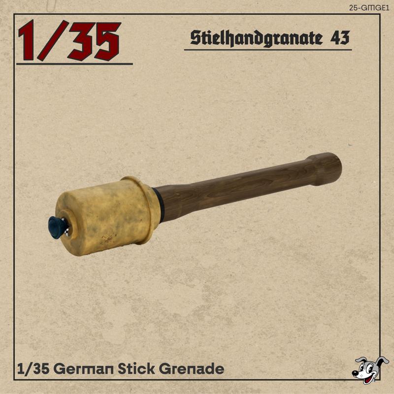 1/35 Stielhandgranate 43 25-GM-GE1