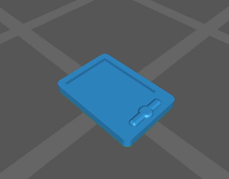 Small tablet in scale