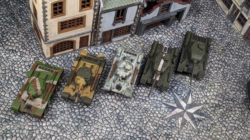 STL Pack - Light Tanks T-34 Collection (5 in 1) (USSR, WW2)