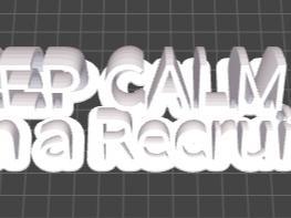 Keep Calm I'm a Recruiter