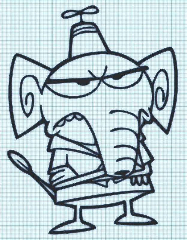 RAJ - camp lazlo - wall art