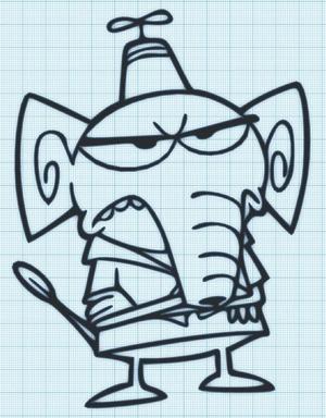 RAJ - camp lazlo - wall art