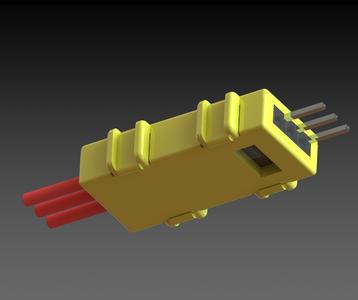 Connector housing Dupont 3Pin