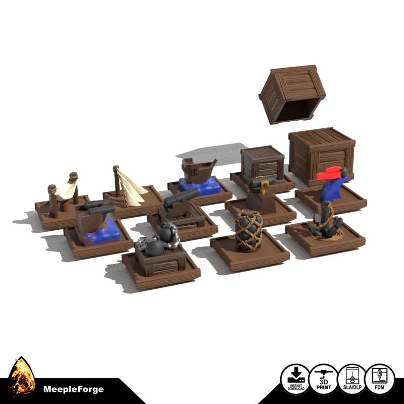 Ship Mods and Special Weaponsfor Merchants and Marauders