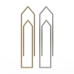 Paper Clip Boat Shape