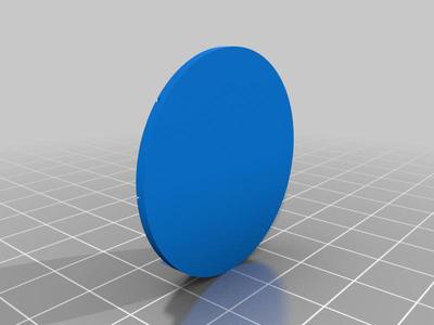 Miniature gaming Tile Bases Toppers