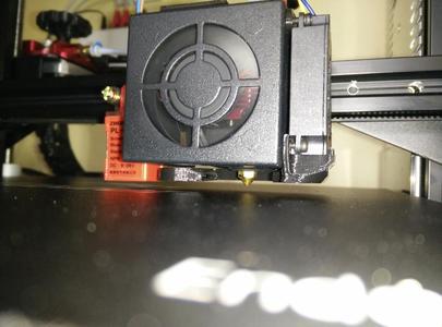 Ender 3 EZ Vent Upgrade (Uses Stock Fan) REMIX