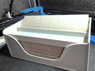 Rectangular tissue dispenser / napkin holder 2025