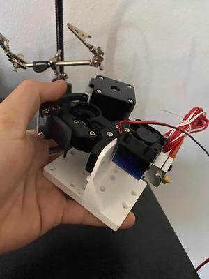 Carriage Backing Plate For Anet A8/A8 Plus