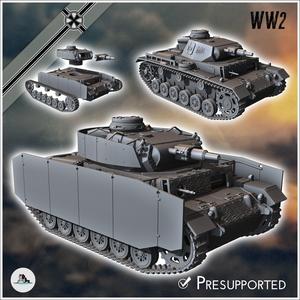 Panzer III Ausf. N - Germany Eastern Western Front Normandy Stalingrad Berlin Bulge WWII